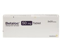 Thuốc tim mạch Betaloc 50mg (3 vỉ x 20 viên/hộp)