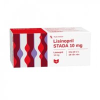 Thuốc tim mạch Stella Lisinopril STADA 10mg