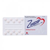 Thuốc tim mạch Zanedip 10mg, Hộp 28 viên