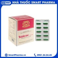 Thuốc Tobicom ICA hỗ trợ điều trị mỏi mắt, đau nhức mắt (3 gói x 6 vỉ x 10 viên)
