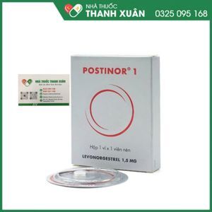 Thuốc tránh thai khẩn cấp trong vòng 72 giờ Postinor 1