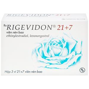 Thuốc Tránh Thai Rigevidon 21+7 (3 Vỉ X 28 Viên)
