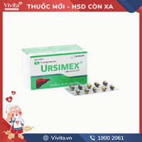 Thuốc trị bệnh gan, mật Ursimex | Hộp 60 viên