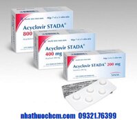 Thuốc trị bệnh zona ACYCLOVIR STADA