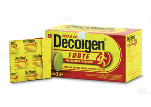 Thuốc trị cảm cúm Decolgen Forte | Hộp 100 viên