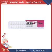 Thuốc trị cao huyết áp Aprovel 150mg l Hộp 28 viên