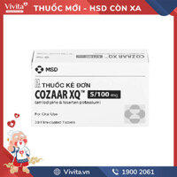 Thuốc trị cao huyết áp Cozaaz XQ 5/100mg | Hộp 30 viên