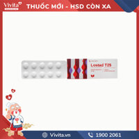 Thuốc trị cao huyết áp Lostad T25 | Hộp 30 viên