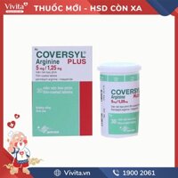 Thuốc trị cao huyết áp Coversyl Plus 5mg/1,25mg | Chai 30 viên