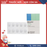 Thuốc trị cao huyết áp Micardis 40mg | Hộp 30 viên