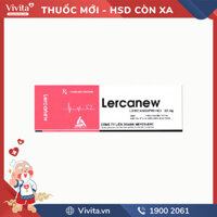 Thuốc trị cao huyết áp Lercanew | Hộp 30 viên