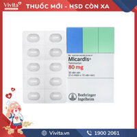 Thuốc trị cao huyết áp Micardis 80mg | Hộp 30 viên