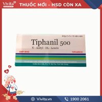 Thuốc trị chóng mặt, mất thăng bằng Tiphanil 500 | Hộp 20 viên