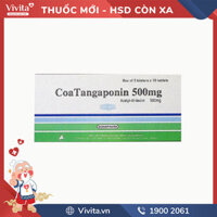 Thuốc trị chóng mặt Coatangaponin 500mg | Hộp 30 viên