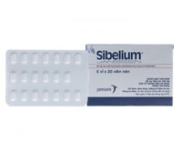 Thuốc trị đau nửa đầu Sibelium 5mg (5 vỉ x 20 viên/hộp)