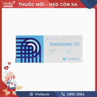 Thuốc trị đau xương khớp Stadxicam 15mg | Hộp 30 viên