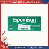 Thuốc trị đầy hơi, khó tiêu Espumisan | Hộp 50 viên