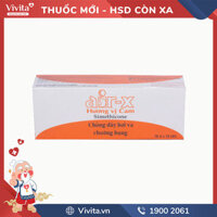 Thuốc trị đầy hơi, khó tiêu Air - X Vị Cam | Hộp 100 viên