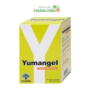 Thuốc trị loét dạ dày, tá tràng Yumangel F | Hộp 20 gói