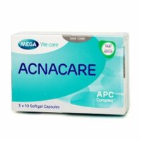 Thuốc trị mụn Acnacare, Hộp 3 vỉ 10 viên