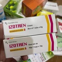 Thuốc trị mụn IZOTREN là thuốc gì? Kem IZOTREN có tác dụng gì? IZOTREN review?