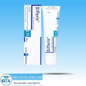 Thuốc trị mụn trứng cá Differin gel