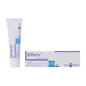 Thuốc trị mụn trứng cá Differin gel