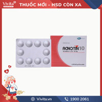 Thuốc trị mụn trứng cá nặng Acnotin 10mg | Hộp 30 viên