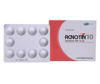 Thuốc trị mụn trứng cá nặng Acnotin 10mg (3 vỉ x 10 viên/hộp)