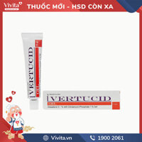 Thuốc trị mụn Vertucid Gel | Tuýp 15g