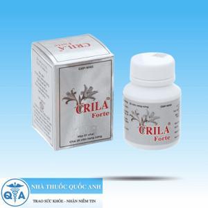 Thuốc trị phì đại tuyến tiền liệt Crila Forte 20 viên