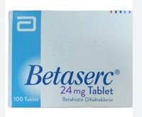 Thuốc trị rối loạn tiền đình Betaserc 24mg (Betahistine dihydrochloride) Hộp 100 viên