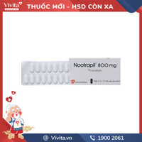 Thuốc trị rối loạn tiền đình Nootropil 800mg | Hộp 45 viên