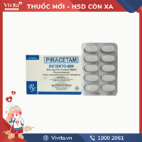 Thuốc trị rối loạn tiền đình Retento-800 | Hộp 100 viên