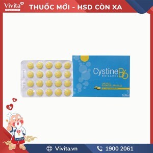 Thuốc trị rụng tóc và loạn dưỡng móng Cystine B6 Bailleul
