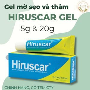 Thuốc trị sẹo Hiruscar gel 5g