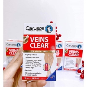 Thuốc trị suy giãn tĩnh mạch Caruso’s Veins Clear 60 viên