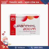Thuốc trị tăng mỡ máu Lipanthyl 200 M | Hộp 30 viên
