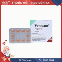 Thuốc trị trĩ, suy giãn tĩnh mạch Venosan Retard | Hộp 100 viên