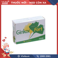 Thuốc trị trĩ, suy giãn tĩnh mạch Ginkor Fort | Hộp 30 viên