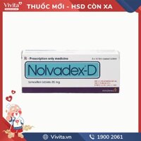 Thuốc trị ung thư vú Nolvadex-D | Hộp 30 viên