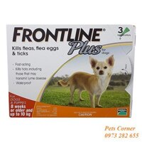 Thuốc trị ve rận dạng nhỏ gáy cho chó Frontline