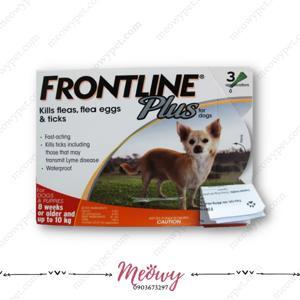 Thuốc trị ve rận nhỏ gáy Frontline Plus cho chó dưới 10kg