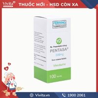 Thuốc trị viêm loét đại tràng Pentasa | Hộp 100 viên
