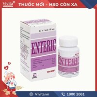 Thuốc trị viêm ruột Enteric | Chai 100 viên
