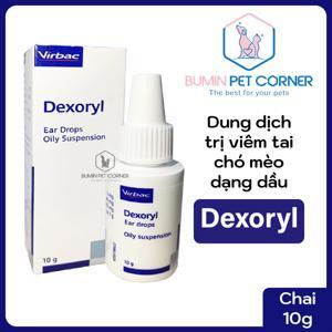 Thuốc trị viêm tai cho chó mèo Dexoryl 10g