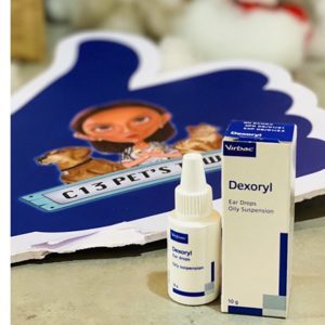 Thuốc trị viêm tai cho chó mèo Dexoryl 10g