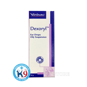 Thuốc trị viêm tai cho chó mèo Dexoryl 10g