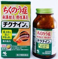 Thuốc trị viêm xoang Chikunain Kobayashi 224 viên