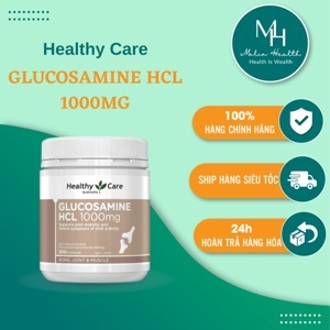 Thuốc trị xương khớp Healthy Care Glucosamine HCL 1000mg 200 viên